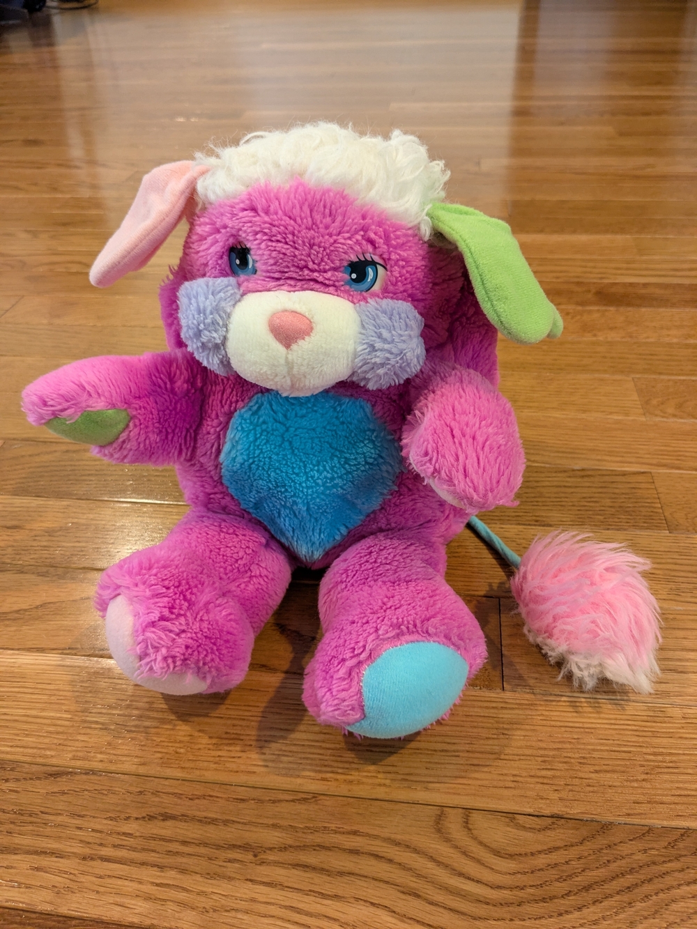 Prize Popple Magenta With Blue Tummy
